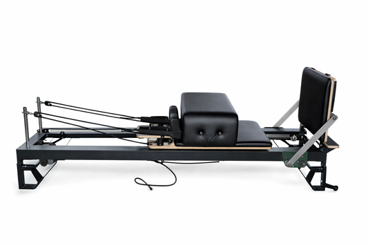 Pilates Reformer Pliable Aluminium - Noir