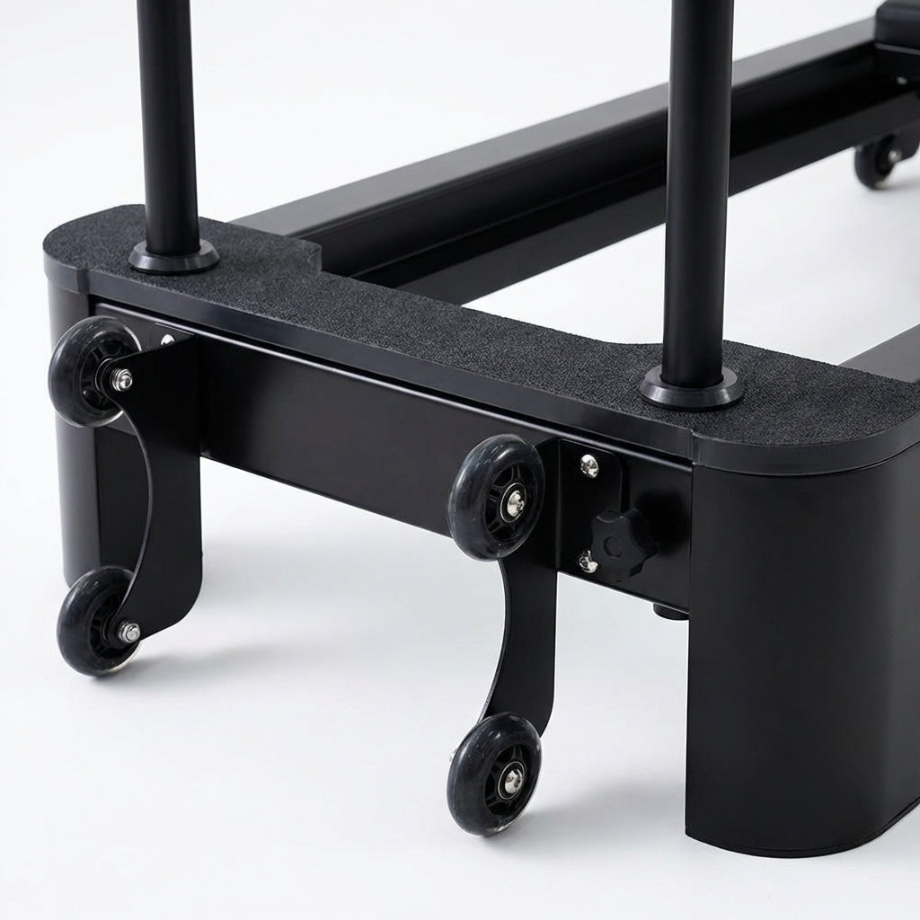 Pilates Reformer Pliable Aluminium - Noir